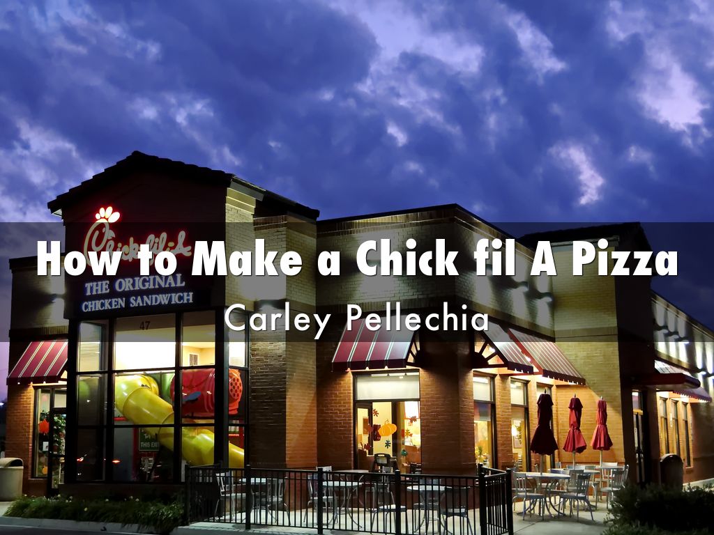 How to Make a Chick fil A Pizza by cpellechia1